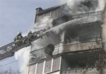 Во время пожара в многоэтажке на Северной Салтовке спасли женщину