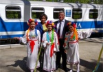 В Харькове открыли новый сезон на детской железной дороге