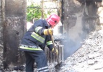 Под Харьковом тушили пожар в магазине