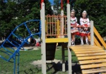 Еще одна детская площадка появилась в Слободском районе