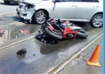 На Полтавском шляхе сбили мотоциклиста