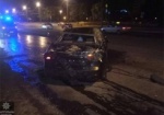 На Московском проспекте водитель слетел с дороги, он в больнице