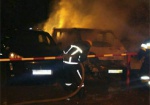Ночью на Салтовке горели Renault и Porshe