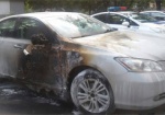 На Тобольской подожгли Lexus