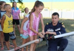 Харьковские спасатели посетили детский лагерь: школьникам напомнили о правилах безопасного отдыха