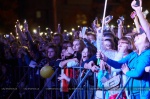 Во время концерта на площади Свободы родители забыли ребенка