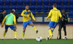 Сборная Украины провела на стадионе «Металлист» открытую тренировку