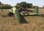 Умер пилот, упавший на легкомоторном самолете на Харьковщине