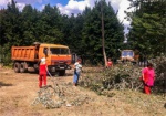 В Слободском районе провели уборку территории