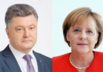 Порошенко и Меркель обсудили размещение миротворцев на Донбассе