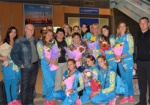 Сборная Украины по синхронному плаванию вернулась домой с победой