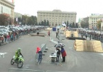 Как проходили экстремальные мотогонки в центре Харькова