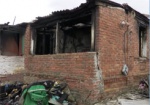 В Волчанском районе сгорел дом, где проживала многодетная семья. Подробности