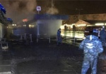 На Салтовке произошел пожар в переходе станции метро