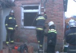 В Харькове во время пожара в частном доме погибла женщина