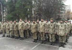 Под Харьковом - торжественная встреча бойцов 92-й бригады, воевавших в АТО