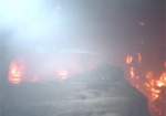 В Харькове горели гаражи: есть пострадавшие