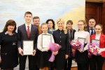 Светличная поздравила победителей юношеского литературного конкурса