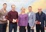 Светличная передала государственные награды харьковским спортсменам